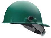 FIBRE METAL BY HONEYWELL P2AQSW74A000 Hard Hat Front Brim G C SwingStrap Green