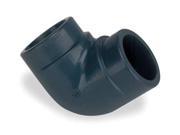Gf Piping Systems 3 FNPT PVC 90 Degree Elbow Sched 80 808 030