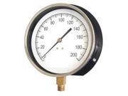 Pressure Gauge 1 4 NPT 0 to 60 psi 4 1 2 18C765