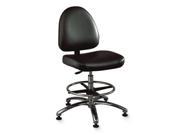 Ergonomic Task Chair Black Bevco 6350 BLACK VINYL
