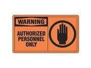 ACCUFORM SIGNS LADM302VSP Safety Label 5 In. W 3 1 2 In. H PK5