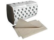 Tough Guy Brown Paper Towels Single Fold 16 Pack 250 Sheets Pack 36P068