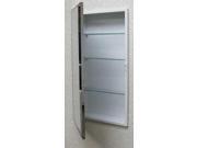 Ketcham Recessed Medicine Cabinet Stainless Steel 22 H x 16 W 1622