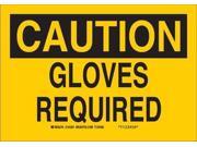 BRADY 122841 Caution Sign, 7 x 10In, White on Brown BRADY 122841 Caution Sign, 7 x 10In, White on Brown