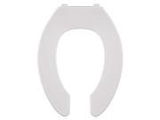 Centoco Toilet Seat Elongated 17 7 8 Open Front White GR550STSCC 001