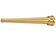 6AKC5 Fire Hose Nozzle 1 1 2 In. Brass