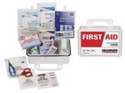 54510 First Aid Kit Bulk White 142 Pcs 10 Ppl