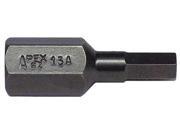 Screwdriver Bit, Alloy steel, Apex, SZ-13-A Screwdriver Bit, Alloy steel, Apex, SZ-13-A
