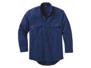 Workrite Fr Flame Resistant Collared Shirt Royal Nomex R 3XL 258MH70RB3L 0R