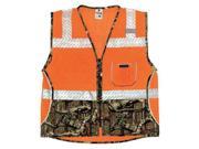 ML KISHIGO 1524 L Safety Vest L Orange Male