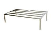 Low Profile Dunnage Rack Silver 2HFW8