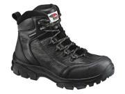 Size 10 Hiking Boots Men s Black Composite Toe W Avenger Safety Footwear