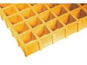 FIBERGRATE 878874 Molded Grating Span 4 ft.