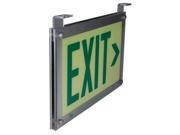 Exit Sign Safe Glow DE 06G TD 9 11 32 Hx16 3 4 W