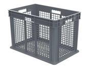 AKRO MILS 37616GREY Container 23 3 4 In. L 15 3 4 In. W Gray