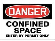 Danger Sign Accuform Signs 219080 7X10S 7 Hx10 W