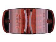 MAXXIMA M23015R Clearance Light LED Red Surface Oval 4 L