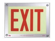 SAFE GLOW E 06R FS Exit Sign 9 2 5 x 12 5 4 in. RED YLW GRN