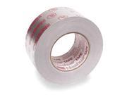 NASHUA 324A Printed Foil Tape 2 1 2In x 60 Yd Silver
