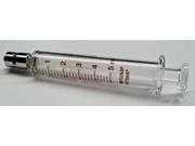 AIR TITE 7.140 33 Glass Syringe Metal Luer Lock 5 mL