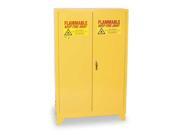 EAGLE 4510LEGS Flammable Safety Cabinet 45 Gal. Yellow