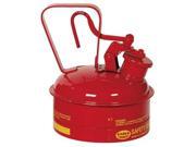 EAGLE UI 4 S Type I Safety Can 1 2 gal Red