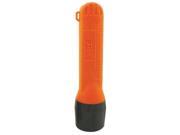 K E Safety LED 165 Lumens Orange Handheld Flashlight KE FL1017