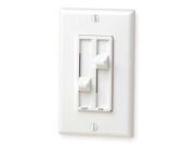 Dimmer Dual Sureslide White LEVITON MFG Receptacles and Switches 6630 W