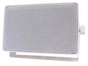 SPECO TECHNOLOGIES DMS3TSW 3 Way Indoor Outdoor Speaker 4 In White