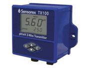 99.1 mm pH ORP Transmitter with Display TX100 Sensorex TX100