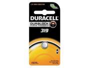 DURACELL D319BPK Button Cell Battery 319 Silver Oxide