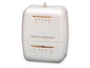 White Rodgers 1C21 101 Single Stage 0H 1C Setpoint Thermostat 24 Volts Snap Action System Switch Cool Only Fan Switch None Profile Vertical Rounded R
