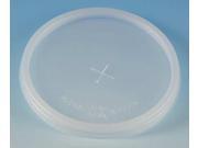 Straw Slot Disposable Lid Translucent Wincup L12S