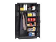 TENNSCO 1472 BLACK Combination Storage Cabinet Standard