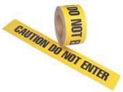 JESSUP MANUFACTURING 4100 3x54 Caution Do Not Enter RL Antislip Tape Hi Vis Ylw