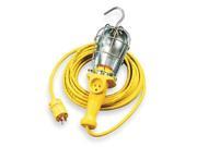 Woodhead Incandescent Yellow Hand Lamp 105USA163