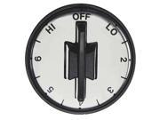 RobertShaw 40 158 KNOB BLACK INF HI L