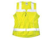 ML KISHIGO 1521 XL Safety Vest XL Lime Female G6185742