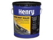 HENRY HE552071 Roof Sealer Black Matte 5 gal.