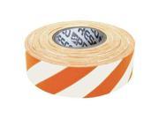 PRESCO PRODUCTS CO SWO 373 Flagging Tape Wh Orng 300 ft x 1 3 8 In