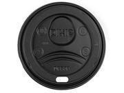 DIXIE DL9538B Dome Lid 8 oz. Black PK 1000