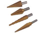 EAZYPOWER 80961 Step Drill Bit Double Fluted Round