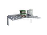 NEW AGE 1123 T Bar Wall Shelf 60 In. L 13 1 2 In. H G0453595