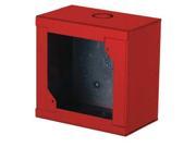 EDWARDS SIGNALING 276B RSB Surface Box Red