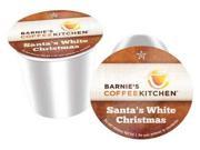 BARNIE S COFFEE KITCHEN SNBA328153 Coffee Santa White Christmas 1 Cup PK24