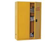 42X501 Flammable Safety Cabinet 45 Gal. Yellow