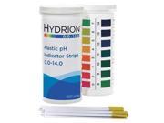 MICRO ESSENTIAL 9800 pH Strips Hydrion Spectral 0 14 PK 100