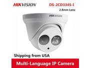 Hikvision DS-2CD3345-I 2.8MM 4MP POE H.265 EXIR Turret Dome IP Camera IR outdoor Hikvision DS-2CD3345-I 2.8MM 4MP POE H.265 EXIR Turret Dome IP Camera IR outdoor
