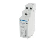 AC 230V 16A Amps 2 Poles 2P Household Modular AC Contactor