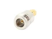 Unique Bargains SMA Male Plug to N Type Female Jack Straight M F Adapter Connector Replacement